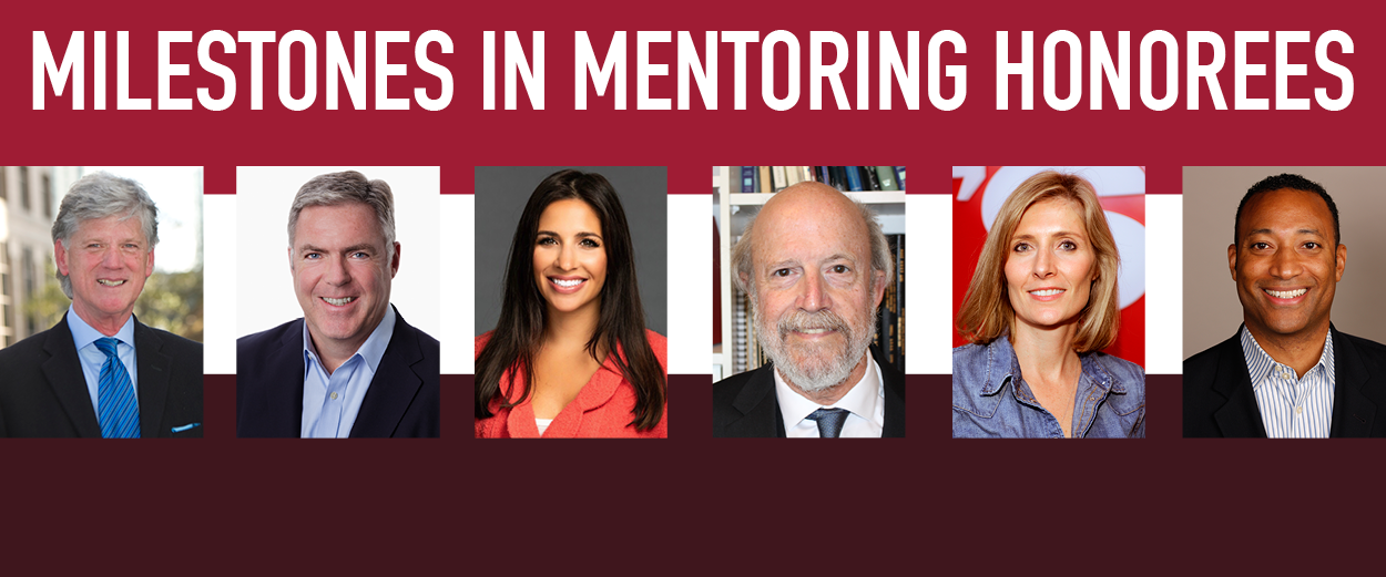 2019 Milestones in Mentoring Honorees